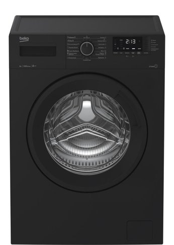 Стиральная машина Beko WSRE6512ZAA антрацит 6кг 1000об/мин