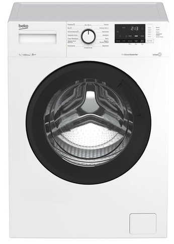 Стиральная машина Beko WSRE6H612ZAWI белый 6.5кг 1200об/мин