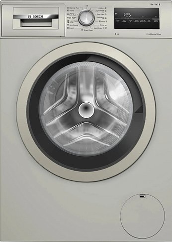 Стиральная машина Bosch Serie 4 WAN2420XME серебристый 8кг 1200об/мин инвертор