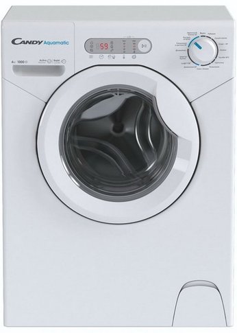 Стиральная машина Candy Aquamatic Evo AQUE 1043D-07 белый, 4кг, 1000об/мин, узкая
