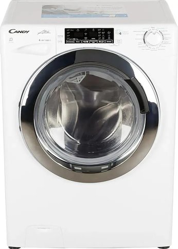 Стиральная машина Candy GrandO Vita GVSW4 364TWHC-07, с паром, стирка 6кг, сушка 4кг, 1300об/мин, инверторная