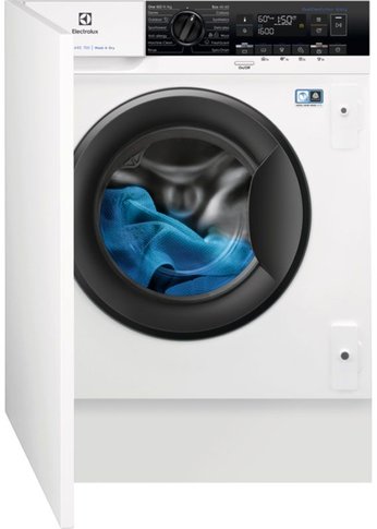 Стиральная машина Electrolux EW7W368SI белый 8кг сушка 4кг 1600об/мин (встраиваемая)