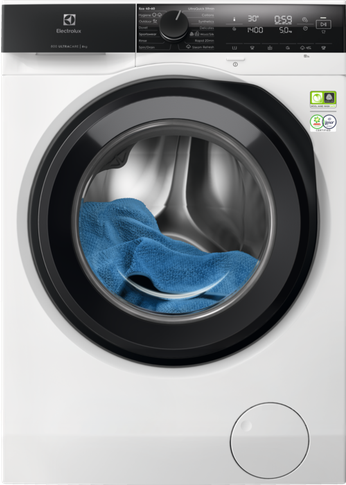 Стиральная машина Electrolux EW8F4482E белый 8кг 1400об/мин с паром англ.панель