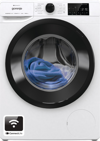 Стиральная машина Gorenje WPNEI82SBSWIFI/C класс: A+++ загр.фронтальная макс.:8кг белый инвертер