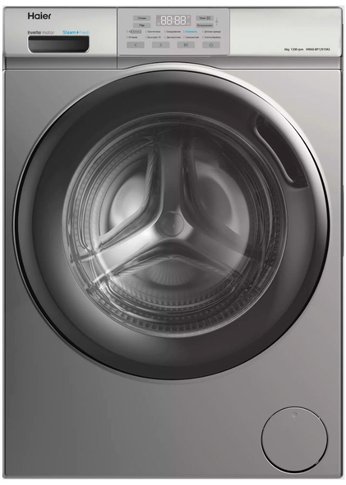 Стиральная машина Haier HW60-BP12919AS серебристый 6кг 1200об/мин с паром узкая инвертор