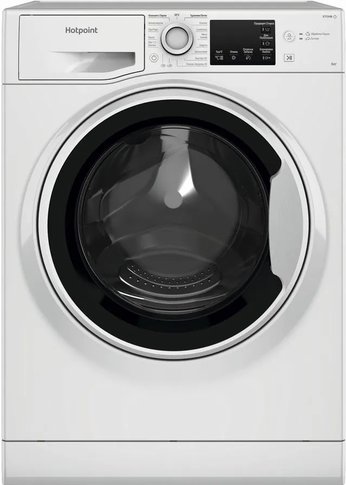 Стиральная машина Hotpoint NSB 6015 W V RU, с паром, 6кг, 1200об/мин