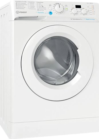 Стиральная машина Indesit BWSD 61051 WWV RU, 6кг, 1000об/мин