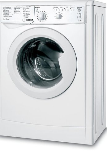 Стиральная машина Indesit EcoTime IWSB 5105 белый, 5кг, 1000об/мин