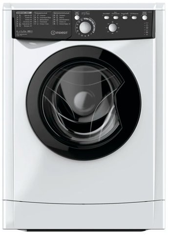 Стиральная машина Indesit EWSB 5085 BK CIS белый, 5кг, 800об/мин