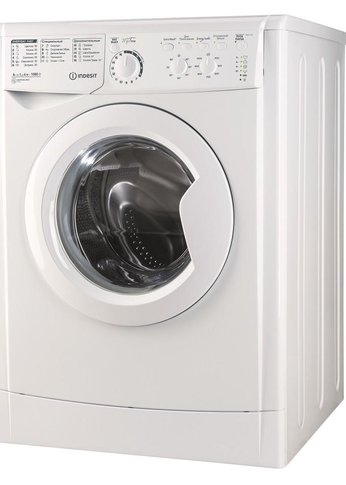 Стиральная машина Indesit EWUC 4105 CIS белый, 4кг, 1000об/мин