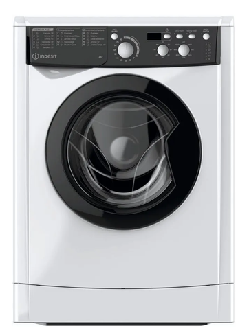 Стиральная машина Indesit EWUD 4105 BK CIS белый, 4кг, 1000об/мин