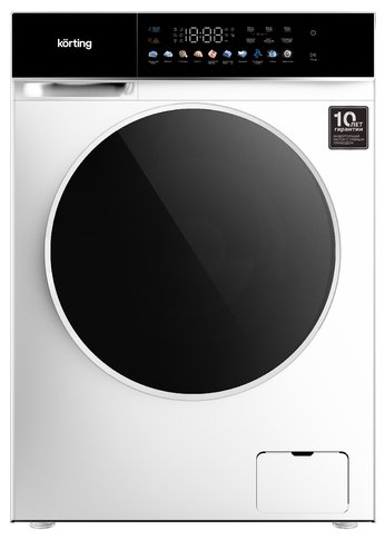 Стиральная машина Korting KWM 60DS1260 белый 10кг 1200об/мин с паром инвертор