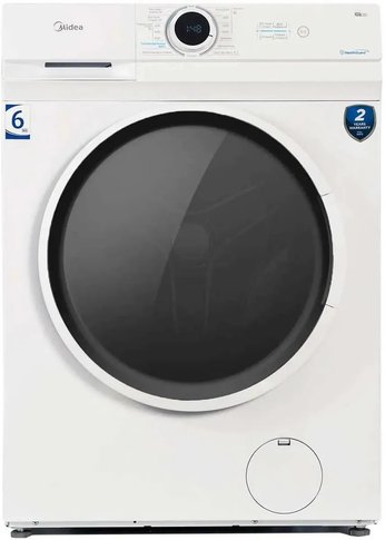 Стиральная машина Midea MF100W60/W класс: A загр.фронтальная макс.:6.5кг белый