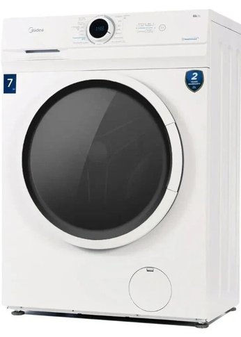 Стиральная машина Midea MF100W70BW-GCC белый, 7кг, 1200об/мин