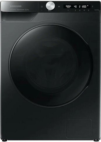 Стиральная машина Samsung WW80AG6L28BB/LD черный, 8кг, 1200об/мин