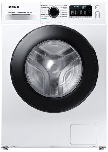 Стиральная машина Samsung WW80AGAS22AE/LD класс: A загр.фронтальная макс.:8кг белый