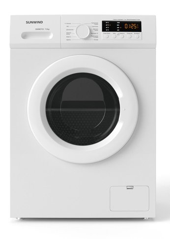 Стиральная машина SunWind SWME703 белый, 7кг, 1000об/мин