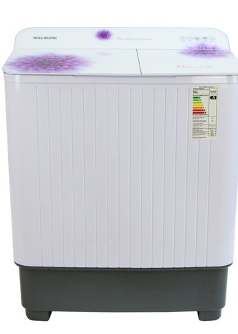 Стиральная машина Willmark WMS-75G белый, 7.5кг, 1350об/мин полуавтомат, насос, стеклянная крышка