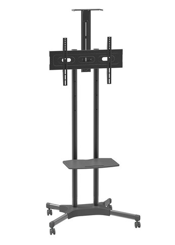 Стойка для телевизора Arm Media PT-STAND-12 черный 32"-70" макс.55кг напольный фиксированный