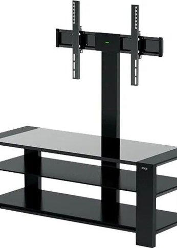 Стойка для телевизора Holder TV-32110 черный напольная 32"-70" 50кг