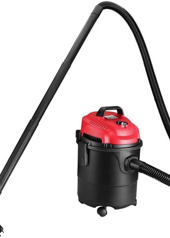Строительный пылесос Deko DKVC-1400-15P 1400Вт (уборка: сухая) черный