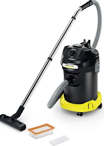 Строительный пылесос Karcher AD 4 Premium 600Вт (уборка: сухая) черный (1.629-731.0)