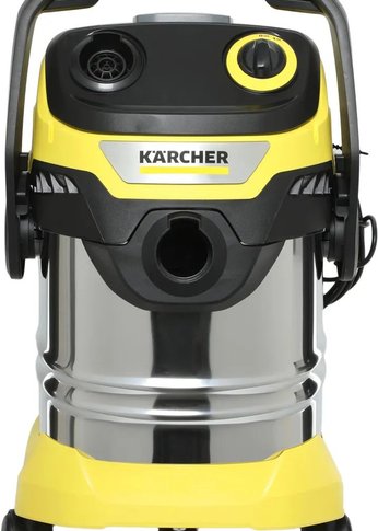 Строительный пылесос Karcher WD 5 S V-25/5/22 1100Вт (уборка: сухая/сбор воды) желтый (1.628-350.0)