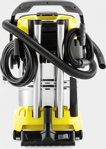 Строительный пылесос Karcher WD 6 P S V-30/6/22/T 1300Вт (уборка: сухая/сбор воды) желтый (1.628-360.0)