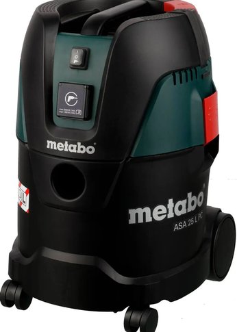 Строительный пылесос Metabo ASA 25 L PC 1250Вт (уборка: сухая/влажная) зеленый