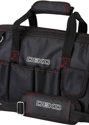 Сумка для инстр. Deko L 1отд. 9карм. черный (065-0802)