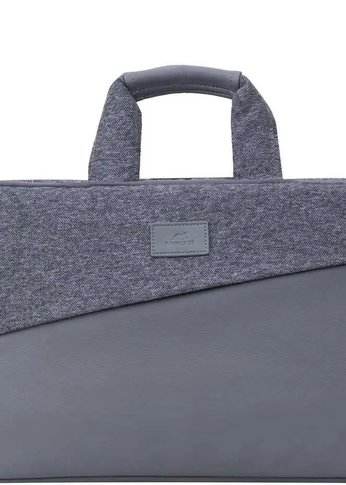 Сумка для ноутбука 15.6" Riva 7930 серый полиэстер