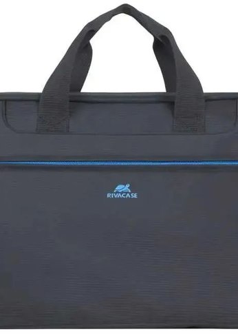 Сумка для ноутбука 16" Riva 8057 черный полиэстер