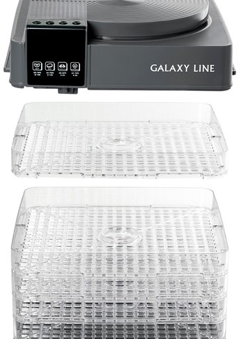 Сушилка для овощей и фруктов Galaxy LINE GL2630 серый