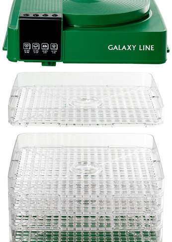 Сушилка для овощей и фруктов Galaxy LINE GL2630 зеленый