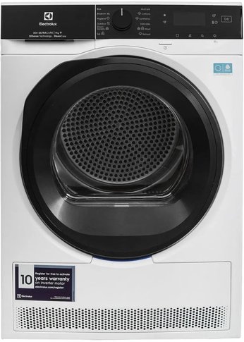 Сушильная машина Electrolux EW8D495MC белый 9кг англ.панель