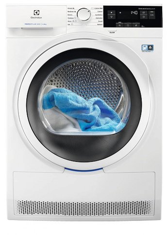 Сушильная машина Electrolux EW8H358S пан.англ. кл.энер.:A++ макс.загр.:8кг белый