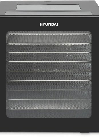 Сушка для фруктов и овощей Hyundai HYFD-8804 20под. 850Вт черный