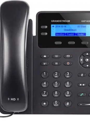 Телефон IP Grandstream GXP-1628 черный