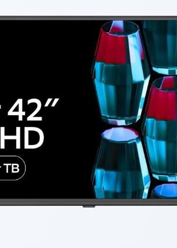 Телевизор DLED 42" Sber SDX 42F2018B черный Smart TV