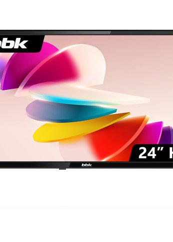 Телевизор LED 24" BBK 24LEM-1046/T2C черный