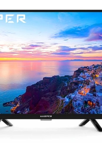 Телевизор LED 24" Harper 24R490TS черный SmartTV