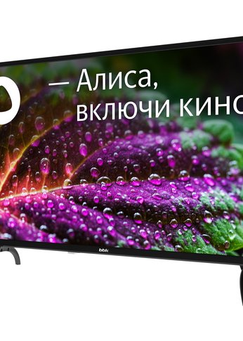 Телевизор LED 32" BBK 32LEX-7257/TS2C черный Smart TV