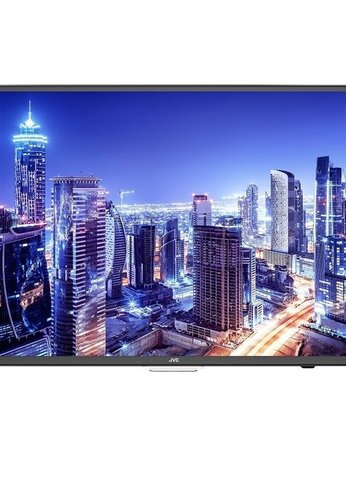 Телевизор LED 32" JVC LT-32M595 черный SmartTV безрамочный