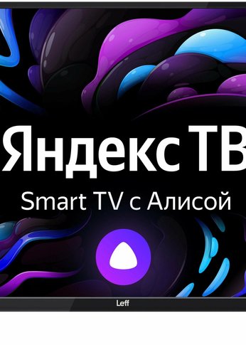 Телевизор LED 32" Leff 32H550T черный SmartTV Яндекс.ТВ