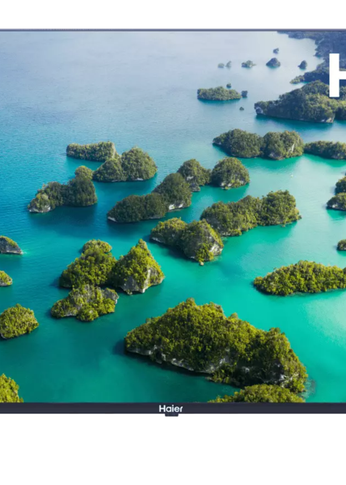 Телевизор LED 43" Haier Smart TV S2 черный 4K UHD SmartTV