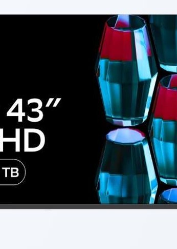 Телевизор LED 43" Sber SDX 43F2139B черный Smart TV