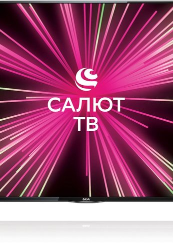 Телевизор LED 50" BBK 50LEX-8389/UTS2C Салют ТВ черный 4K Ultra HD 60Hz DVB-T2 DVB-C DVB-S2 USB WiFi Smart TV (RUS)