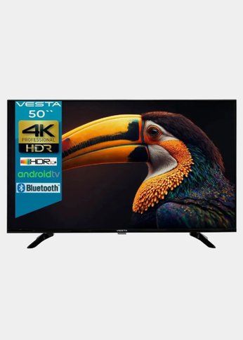 Телевизор LED 50" Vesta 50V3500 черный 4K SmartTV