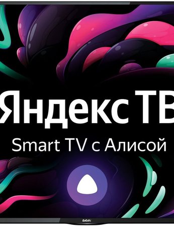 Телевизор LED 55" BBK 55LEX-8287/UTS2C Яндекс.ТВ черный 4K Ultra HD 60Hz DVB-T2 DVB-C DVB-S2 WiFi Smart TV (RUS)