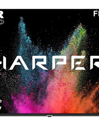 Телевизор LED 55" Harper 55U770TS черный 4K Ultra HD SmartTV